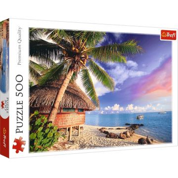 Puzzle Trefl de la  500 piese - Insula Bora Bora