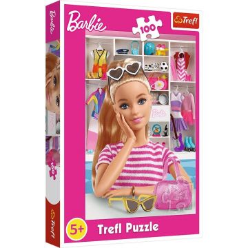 Puzzle Trefl din 100 de piese - Barbie