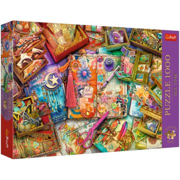 Puzzle Trefl din 1000 piese - Biroul jurnalistului