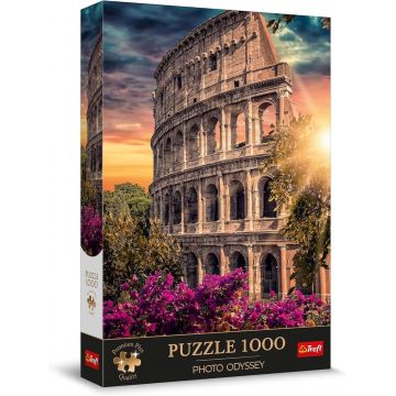 Puzzle Trefl din 1000 piese - Colosseum, amfiteatrul român