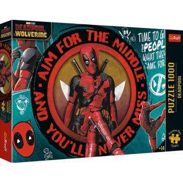 Puzzle Trefl din 1000 piese - Deadpool