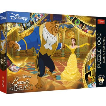 Puzzle Trefl din 1000 piese - Frumoasa și bestia
