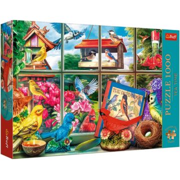 Puzzle Trefl din 1000 piese - Lumea păsărilor