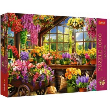 Puzzle Trefl din 1000 piese - Pregătirea pentru primăvară