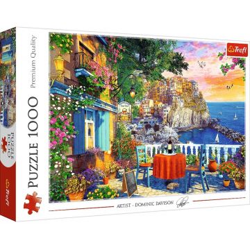 Puzzle Trefl din 1000 piese - Vedere la Cinque Terre