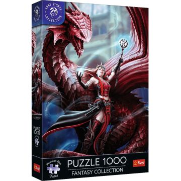 Puzzle Trefl din 1000 piese - Vrăjitoarea Stacojie