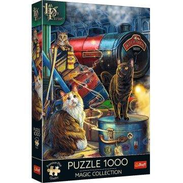Puzzle Trefl din  1000 piese - Witchwood Express