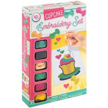 Set creativ Grafix - Broderie, cupcake
