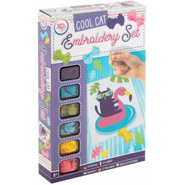 Set creativ Grafix - Broderie, pisica