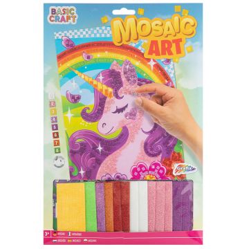 Set creativ Grafix -Mozaic cu margele, Unicorn