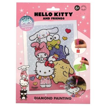 Set creativ Micki - Mozaic cu diamante Hello Kitty and friends