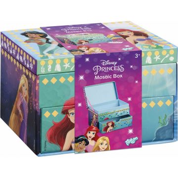 Set creativ Totum - Decorează singur o cutie de bijuterii, Disney Princess