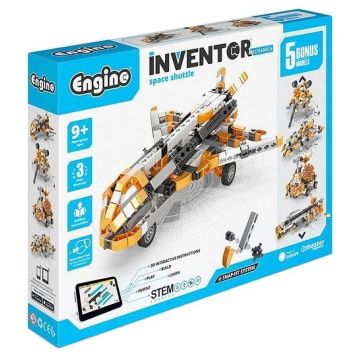 Set de construcție 5 în 1 Engino Inventor - Navă spațială