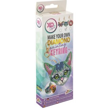 Set de creație cu mărgele Grafix - Breloc Cat