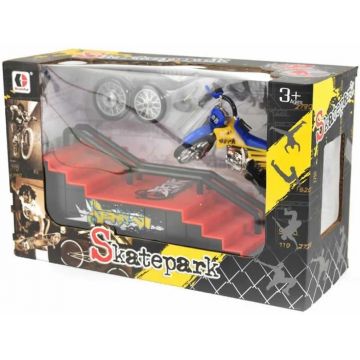 Set de joacă Donbful - Fingerboard motor cu rampă și scări