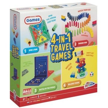 Set de jocuri de călătorie 4 în 1 Grafix
