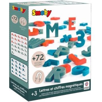 Set de jucării Smoby - Numere și litere magnetice