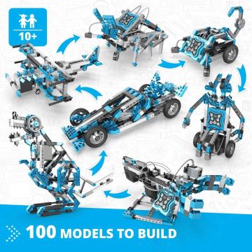 Constructor 100 in  1 Engino Creative Engineering Robotized - Maker Pro, 291 piese