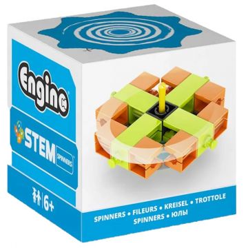 Constructor Engino Stem - Spinner, albastru