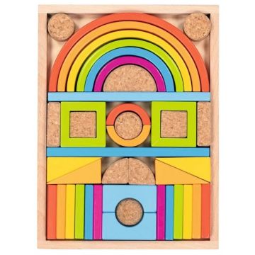 Constructor Goki - Curcubeu, 41 piese