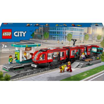 Constructor LEGO City - Stație și tramvai în centrul orașului (60423)