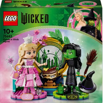 Constructor LEGO Wicked - Figurine Elphaba și Glinda (75682)