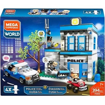 Constructor Mega Construx World - Secția de poliție, 394 piese