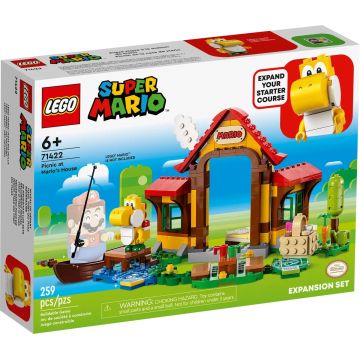 Constructor suplimentar LEGO Super Mario - Picnicul la casă lui Mario (71422)