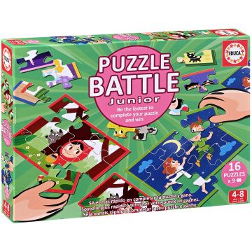 Duel puzzle Educa din 16 x 9 piese - Basme