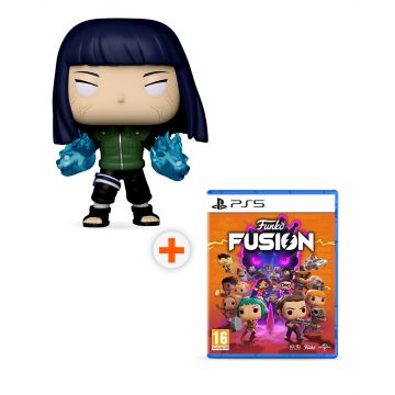 Funko Fusion (PS5) + Figură Funko POP! Animation: Naruto Shippuden - Hinata with Twin Lion Fists (Special Edition) #1339