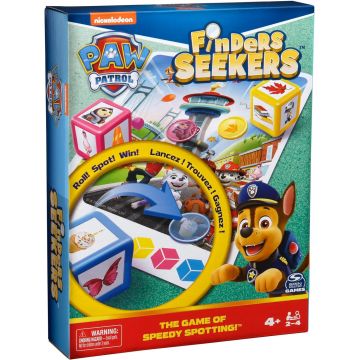 Joc de bord Spin Master: Paw Patrol Finders Seekers - Pentru copii