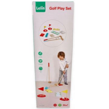 Joc de lemn pentru copii  Lelin - Golf