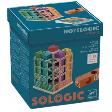 Joc de logică pentru copii Djeco Sologic - Hotel