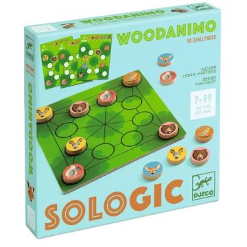 Joc de logică pentru copii Djeco - Woodanimo