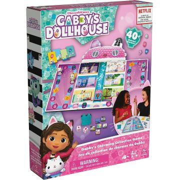 Joc de societate Gabby's Dollhouse: Gabby's Charming Collection Game - pentru copii