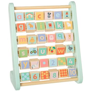 Jucărie din lemn  Orange Tree Toys - Socotitoare, animale de fermă