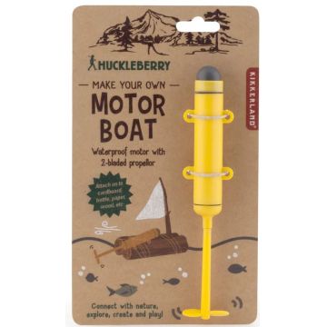 Jucărie electronică Kikkerland Huckleberry - Barcă cu motor impermeabilă