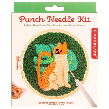 Kit de broderie Kikkerland - Pisicuță
