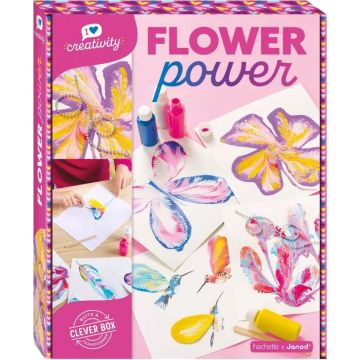 Kit de pictură creativ Janod - Puterea florilor