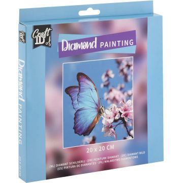Kit de pictura cu margele Grafix - Fluture