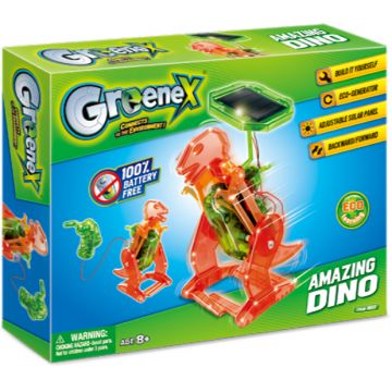 Kit educațional STEM Amazing Toys Greenex - Dinozaur solar