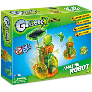 Kit educațional STEM т Amazing Toys Greenex - Robot solar