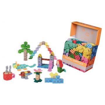 Marioinex Waffle Constructor în culori pastelate - abur, 500 de piese