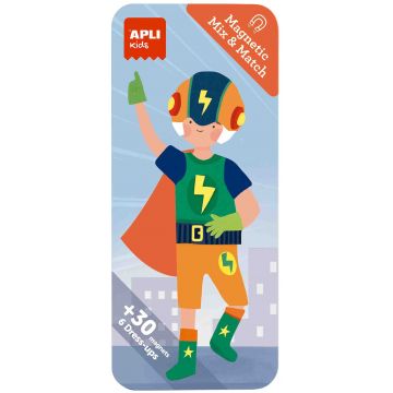 Mini joc magnetic Apli Kids - Super eroi