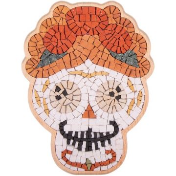 Mozaic de piatră Neptune Mosaic - Craniu mexican, Femeie