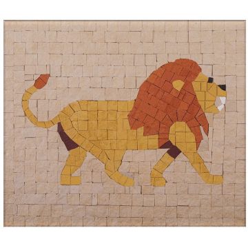 Mozaic de piatră Neptune Mosaic - Leu, fără ramă
