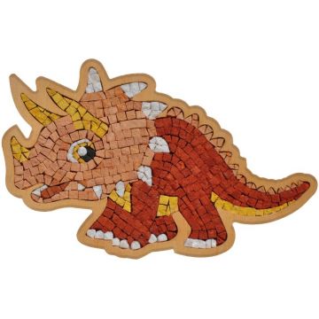 Mozaic de piatră Neptune Mosaic - Triceratops