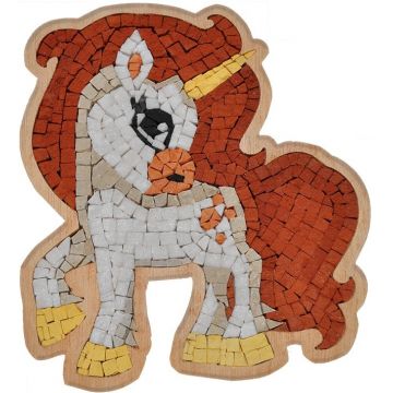 Mozaic de piatră Neptune Mosaic - Unicorn, colorat