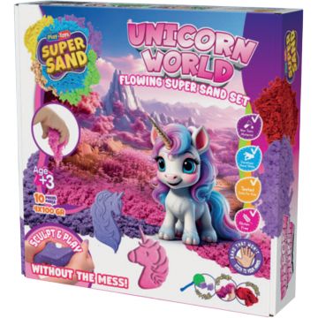 Nisip pentru joacă Play Toys - Unicorni