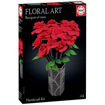 Puzzle 3D Educa - Buchet de trandafiri